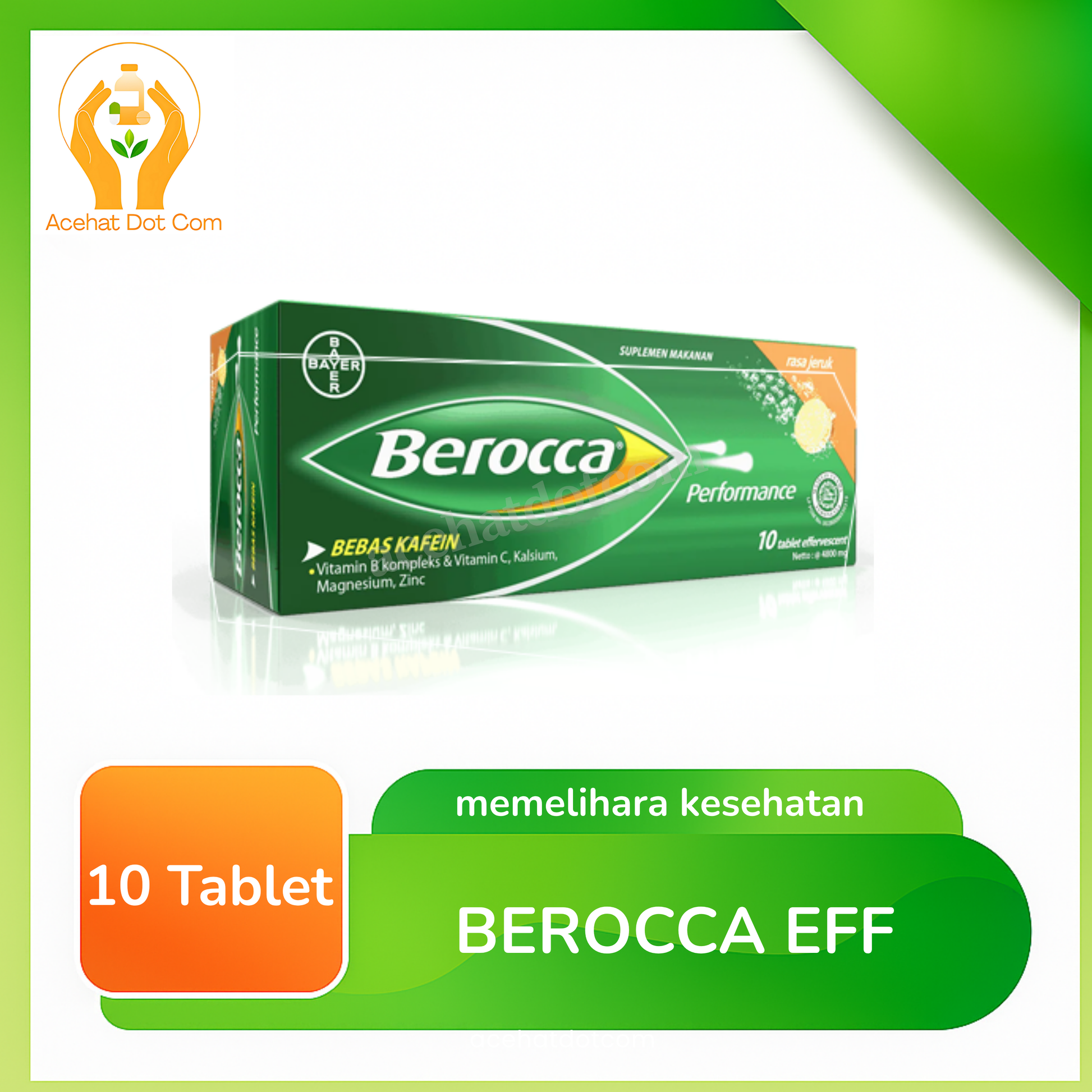 BEROCCA EFF TAB 10 