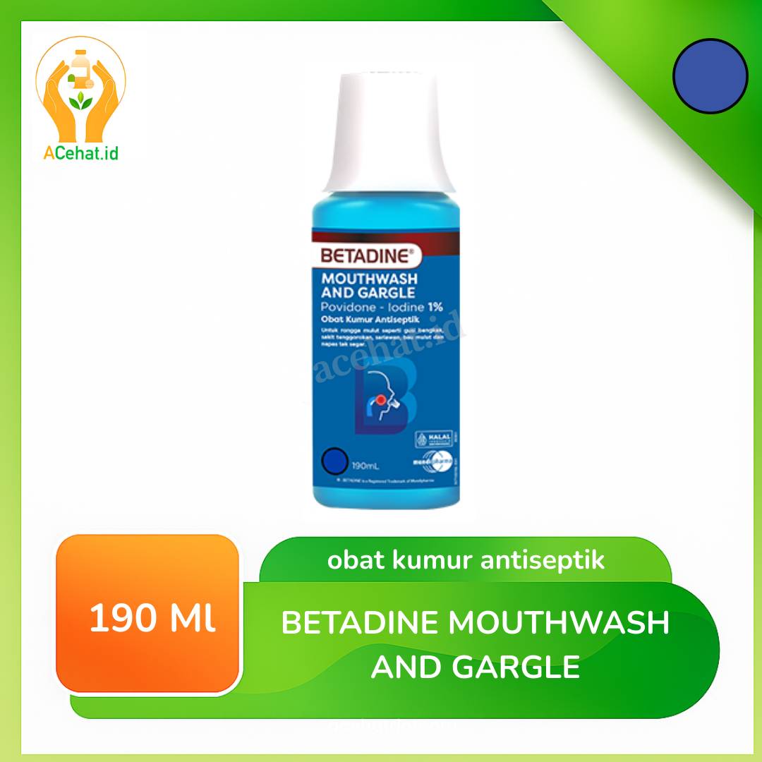 BETADINE MOUTHWASH AND GARGLE 190 ML