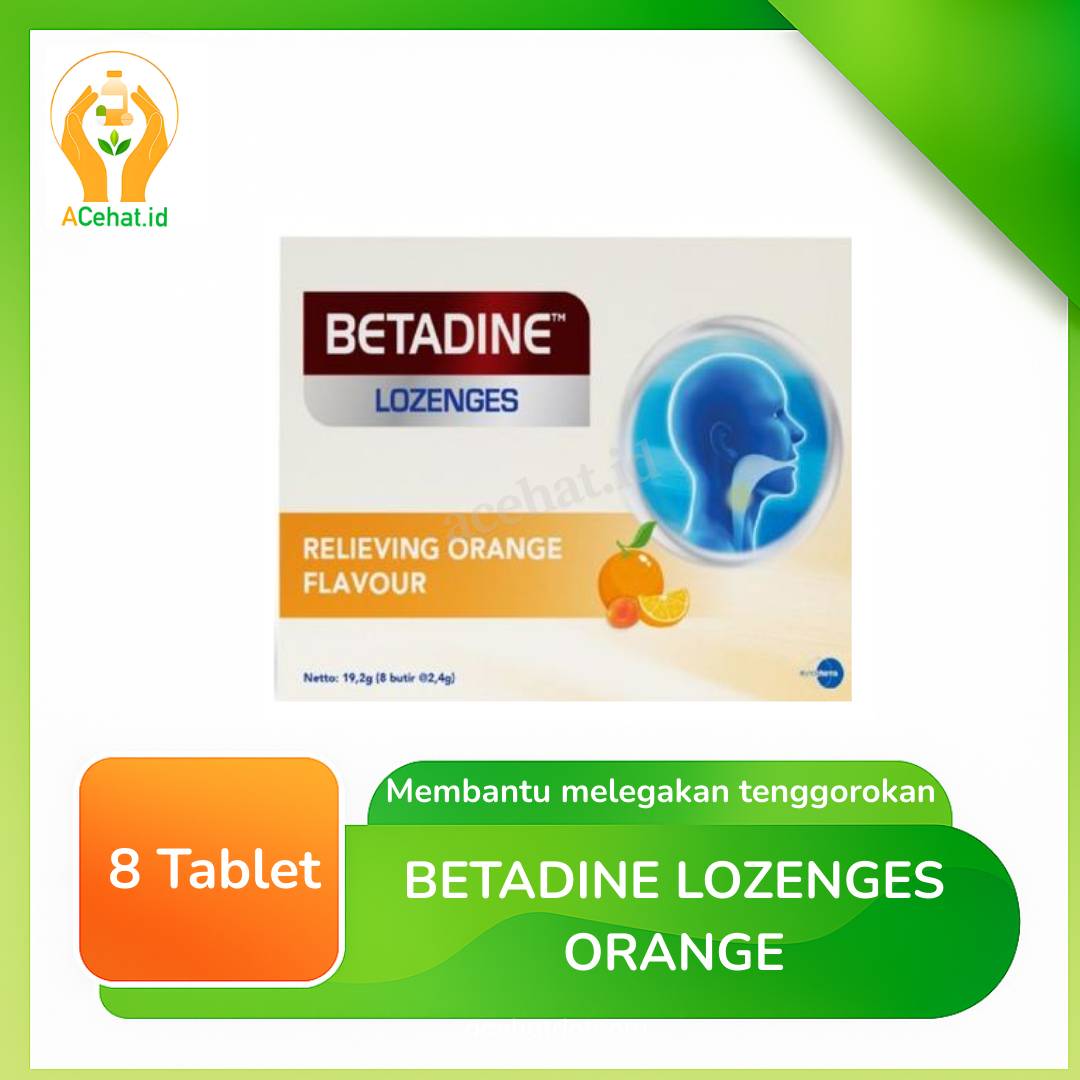 BETADINE LOZENGES ORANGE