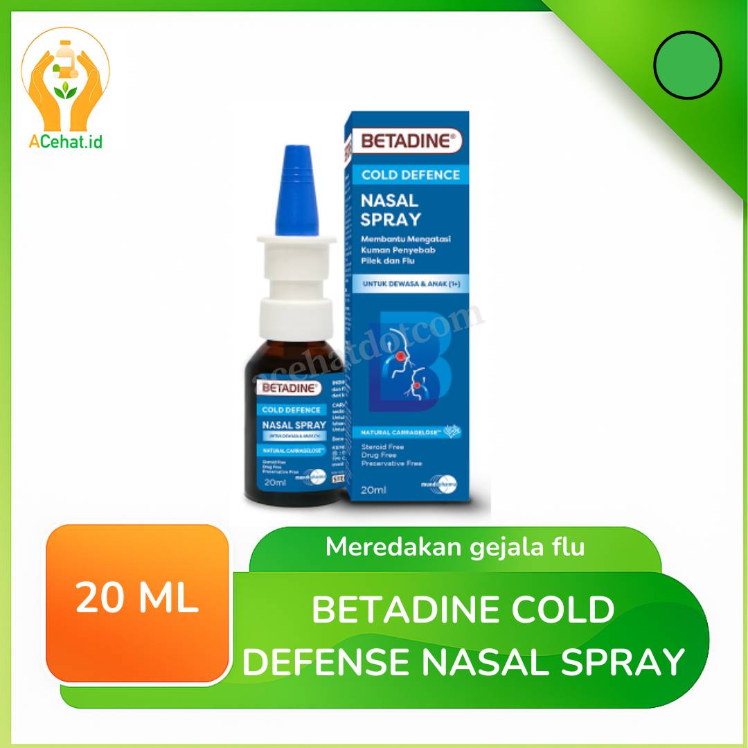 BETADINE COLD DEFENSE NASAL SPRAY