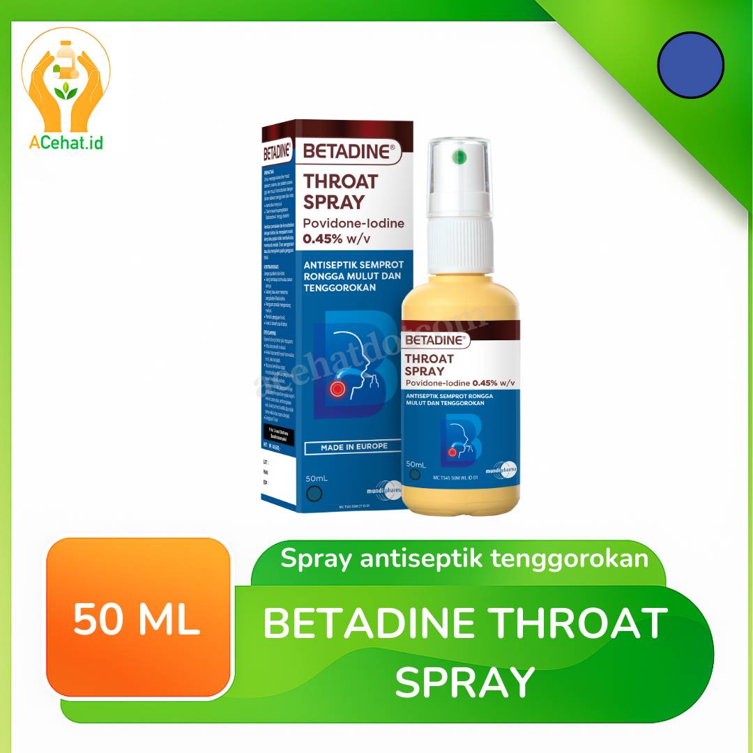 BETADINE THROAT SPRAY 50 ML