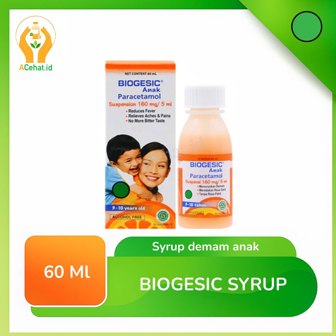 BIOGESIC SIRUP 60 ML