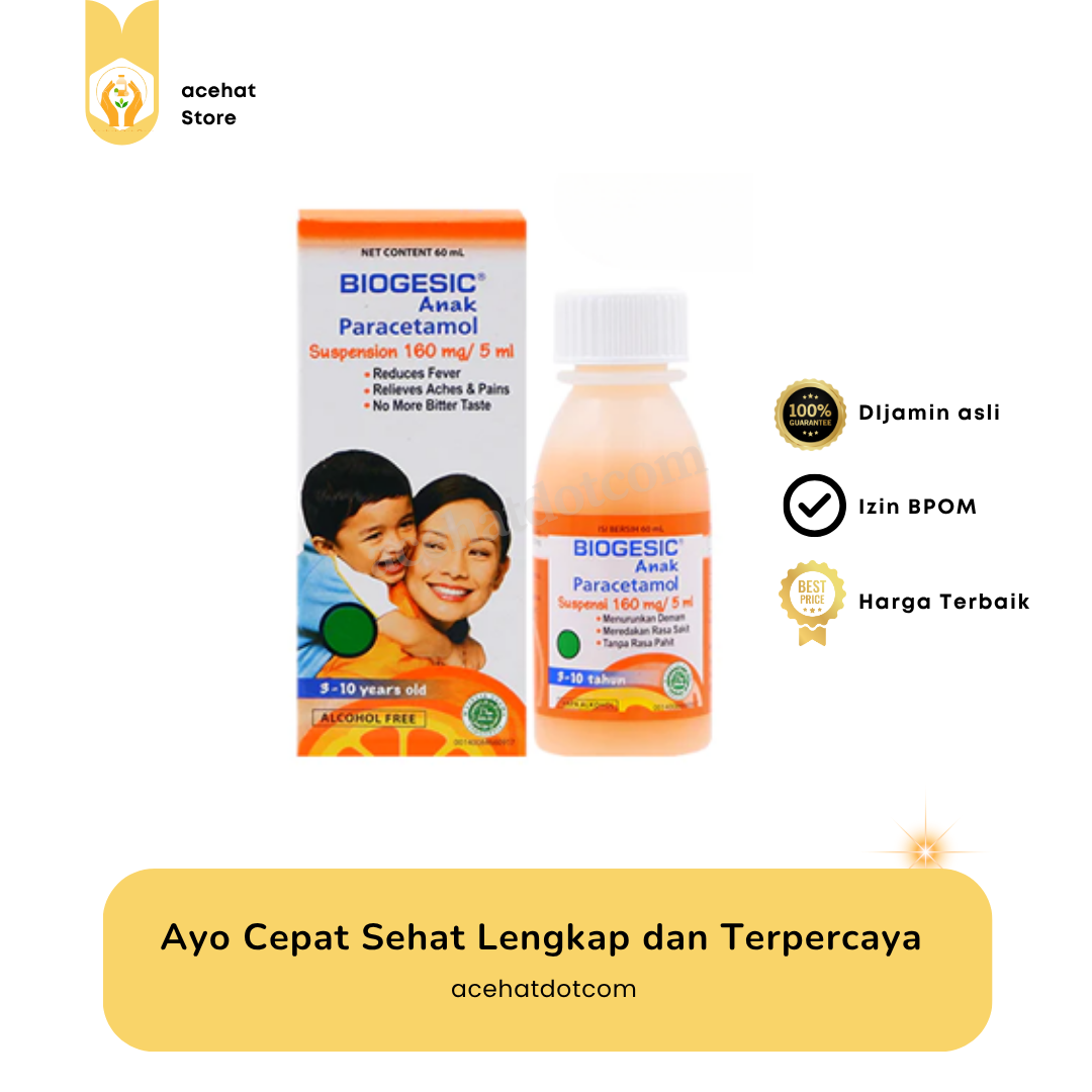 BIOGESIC SIRUP 60 ML