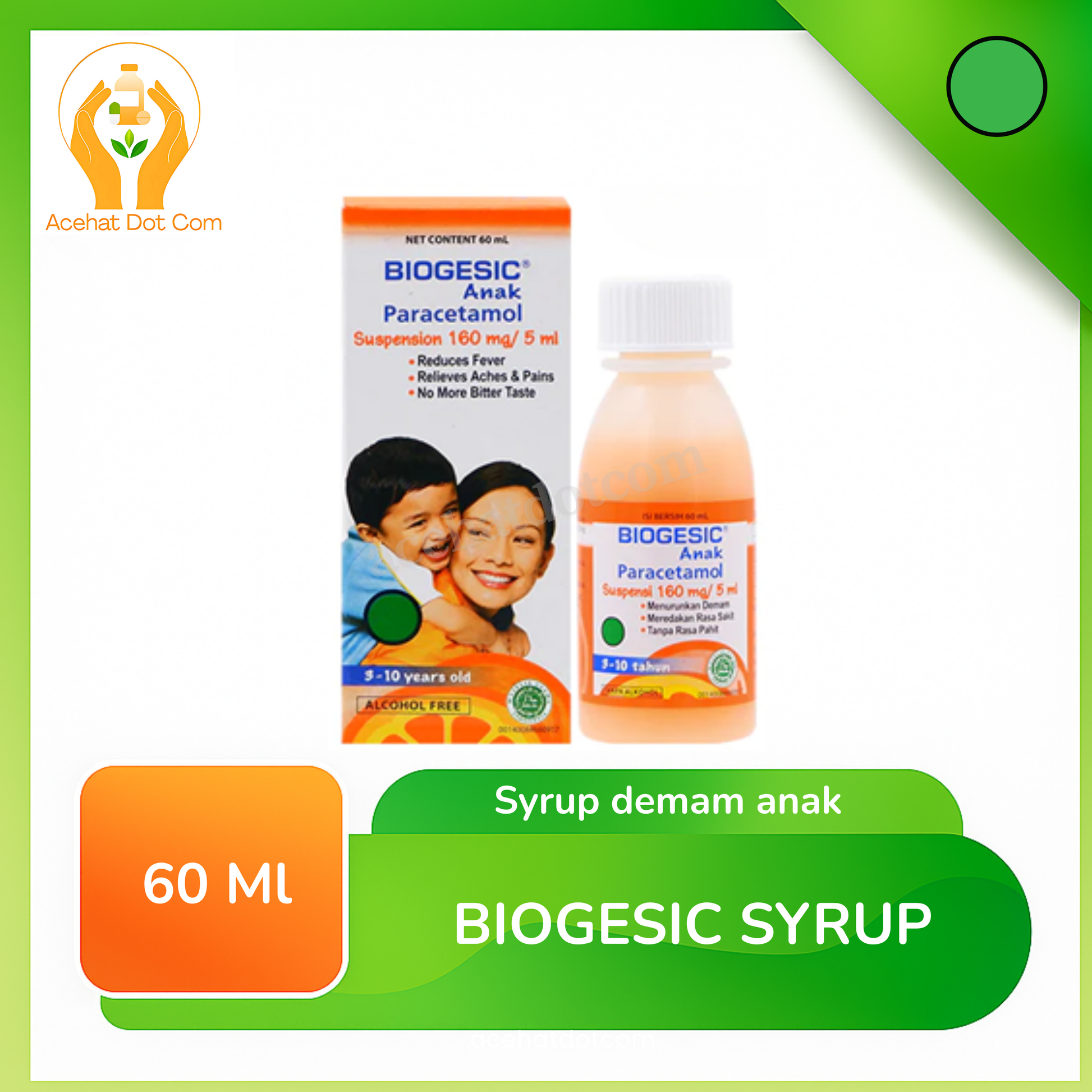 BIOGESIC SIRUP 60 ML