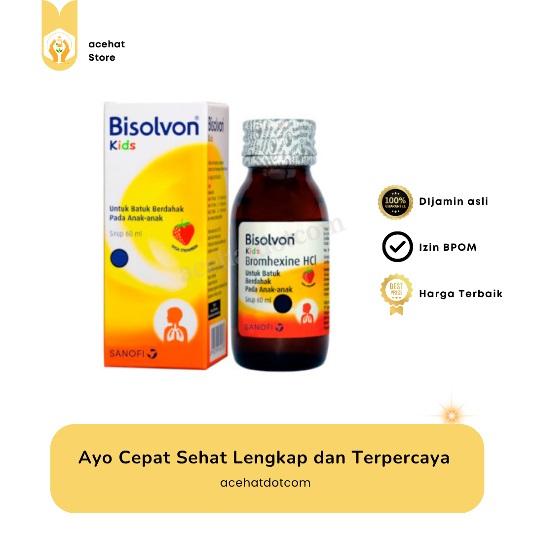 BISOLVON KID 4 MG/5 ML SYR 60 ML