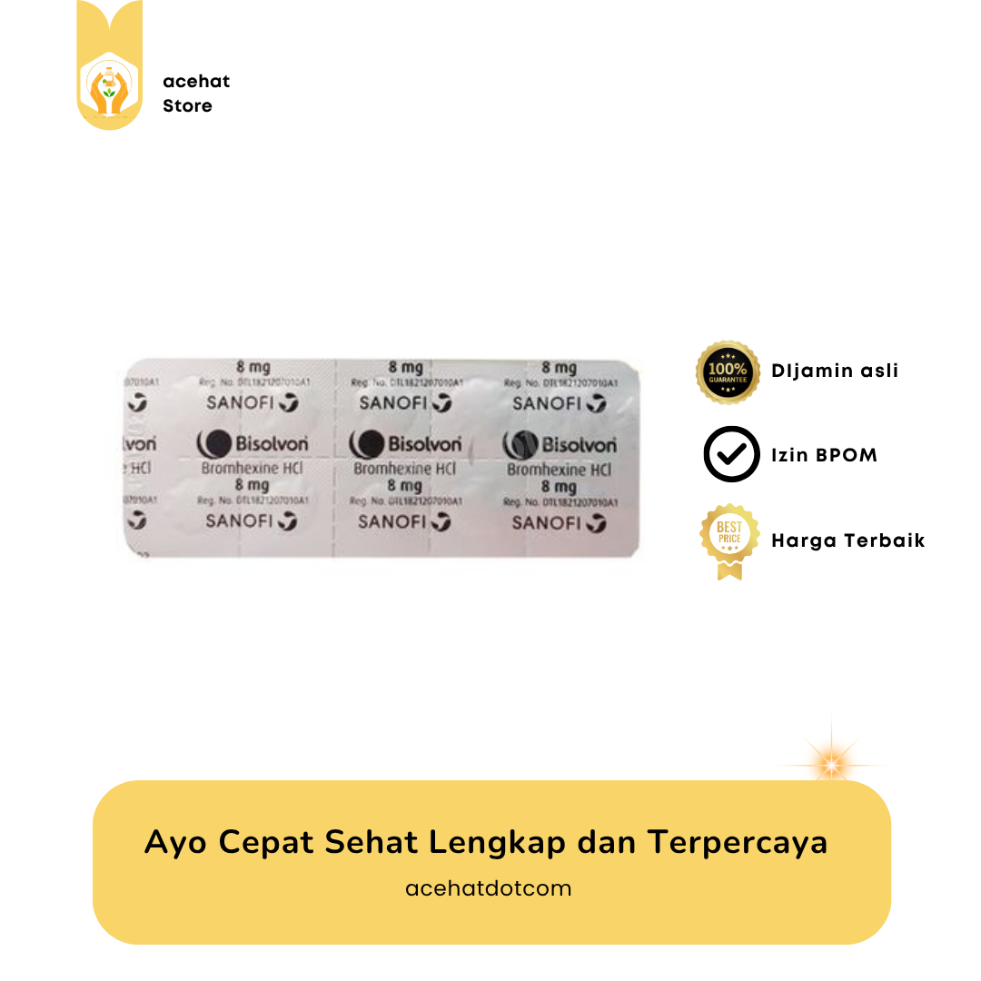 BISOLVON 8 MG TAB 10 STRIP @10 TAB