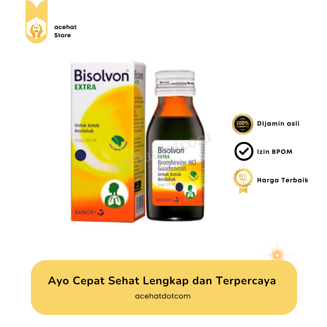 BISOLVON EXTRA SYRUP 125 ML