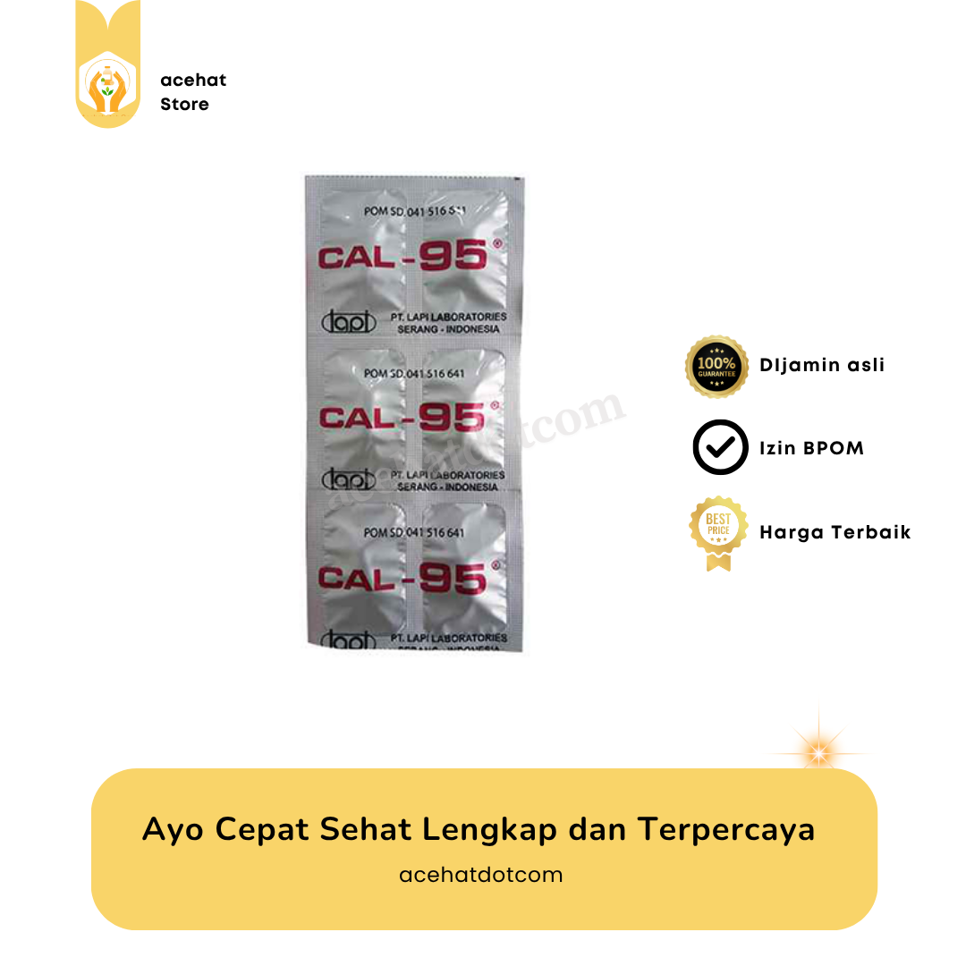 CAL-95 5 strip @6 tab