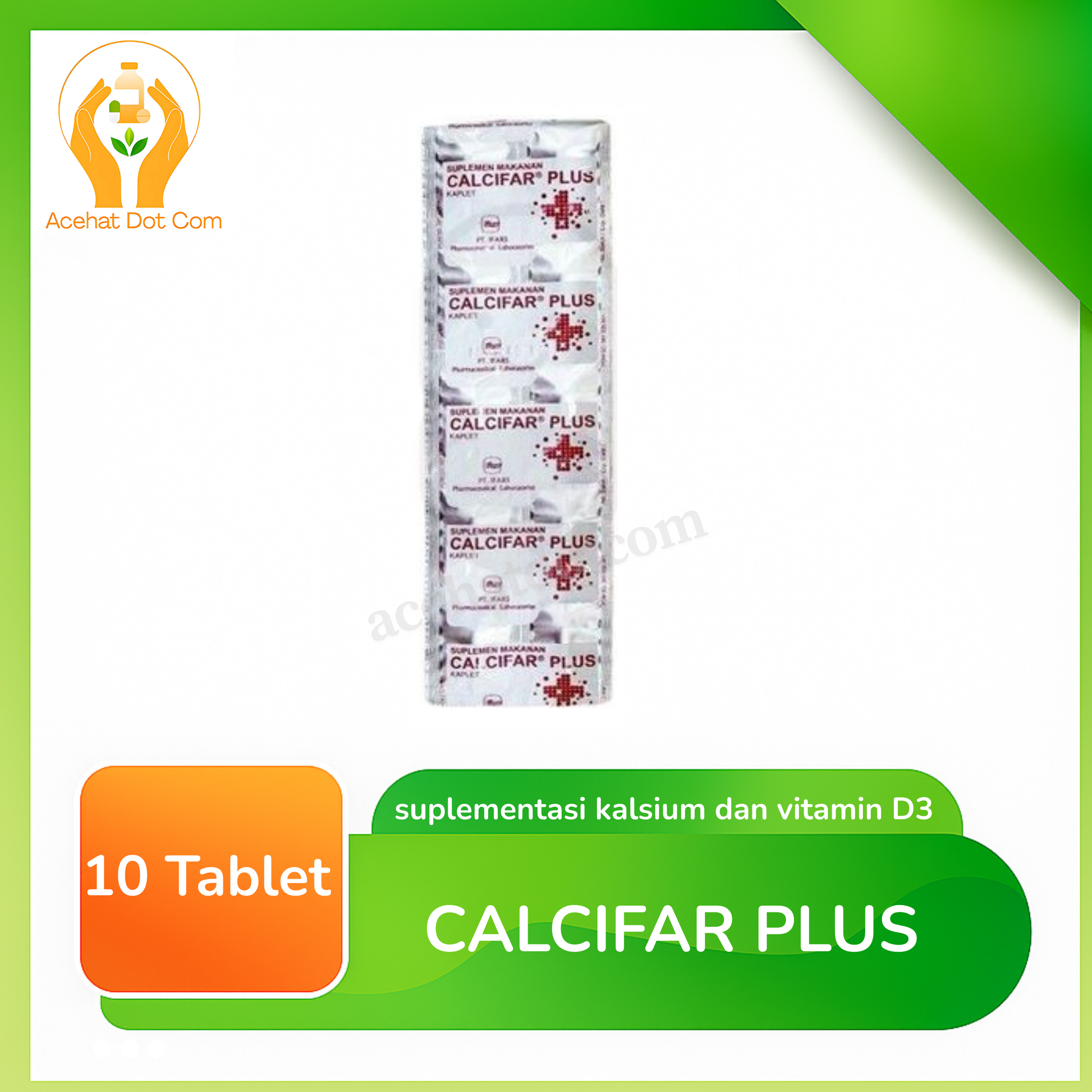 CALCIFAR PLUS STRAWBERRY MINT 10 strip @10 tab 
