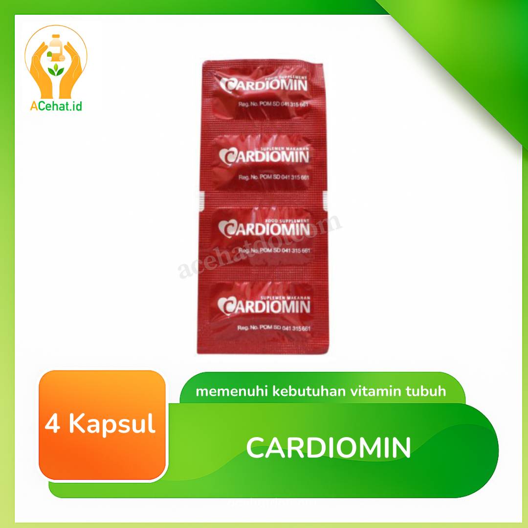 CARDIOMIN 5 strip @4 kapsul