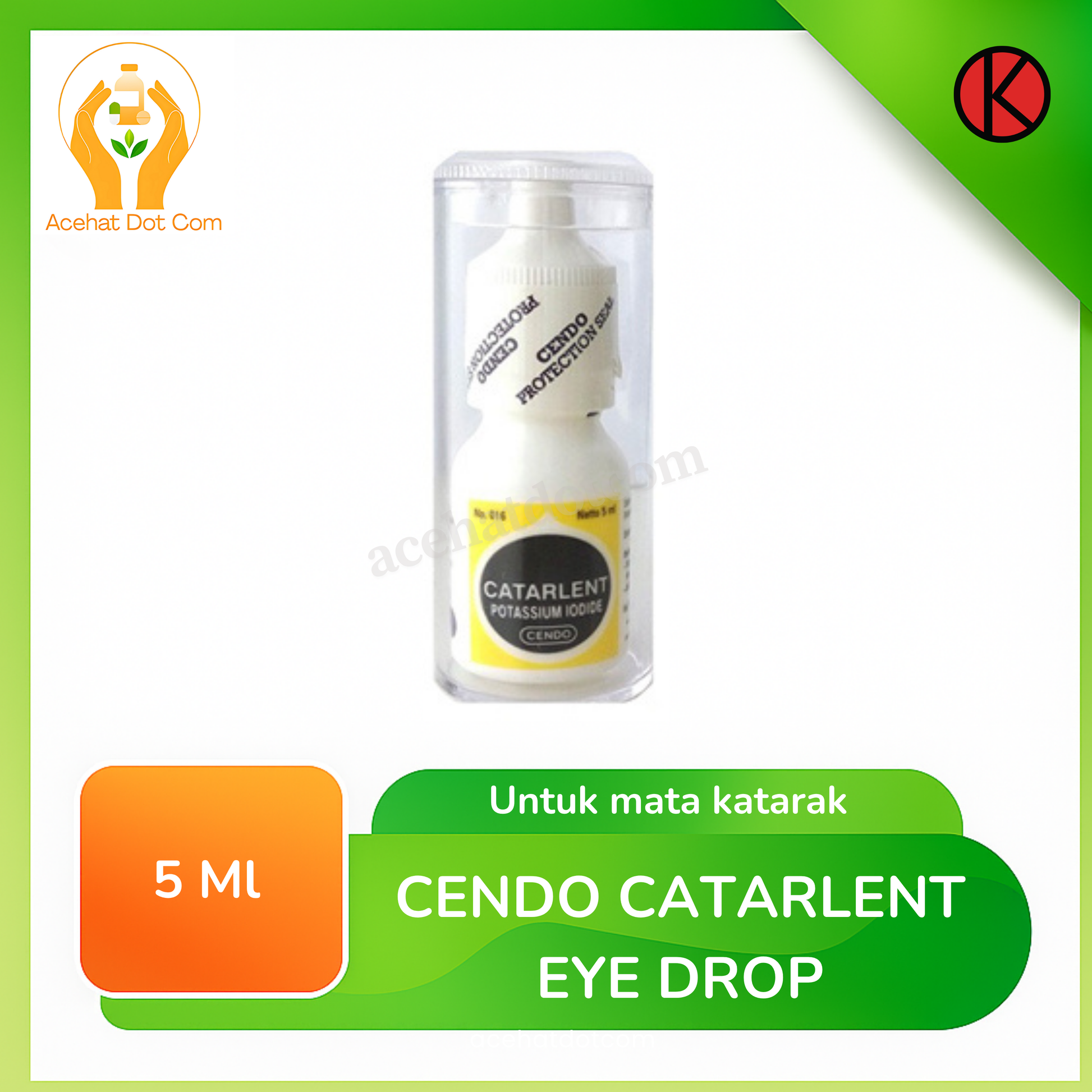 CENDO CATARLENT EYE DROP 5 ml