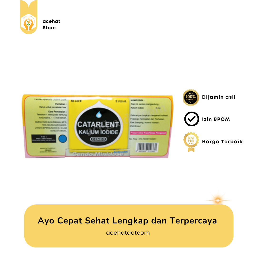 CENDO CATARLENT MINIDOSE 5 tube @ 0,6 ml 