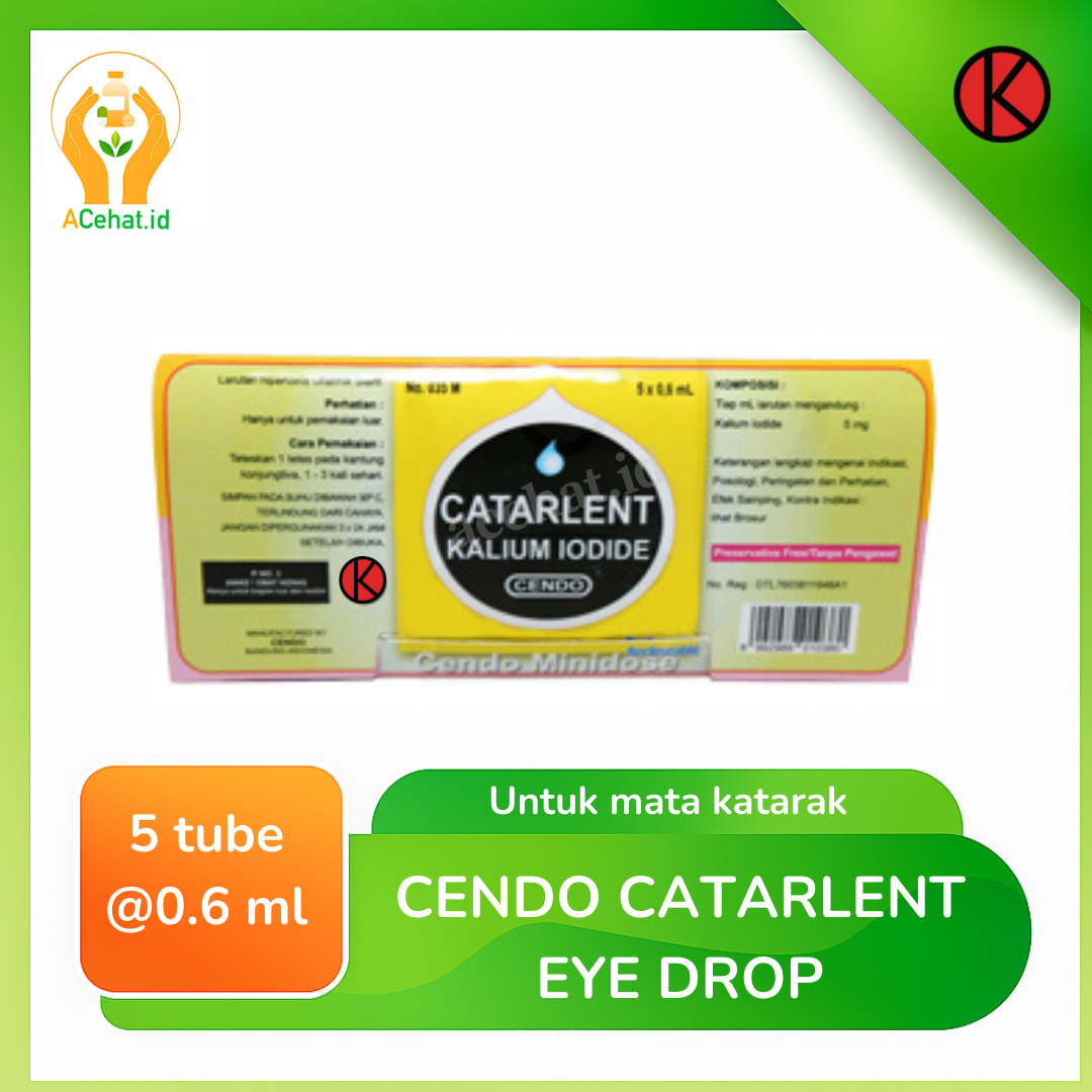 CENDO CATARLENT MINIDOSE 5 tube @ 0.6 ml