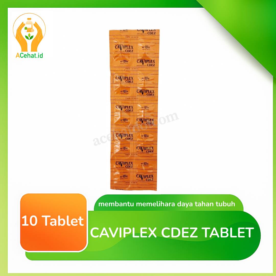 CAVIPLEX CDEZ 10 strip @10 kaplet
