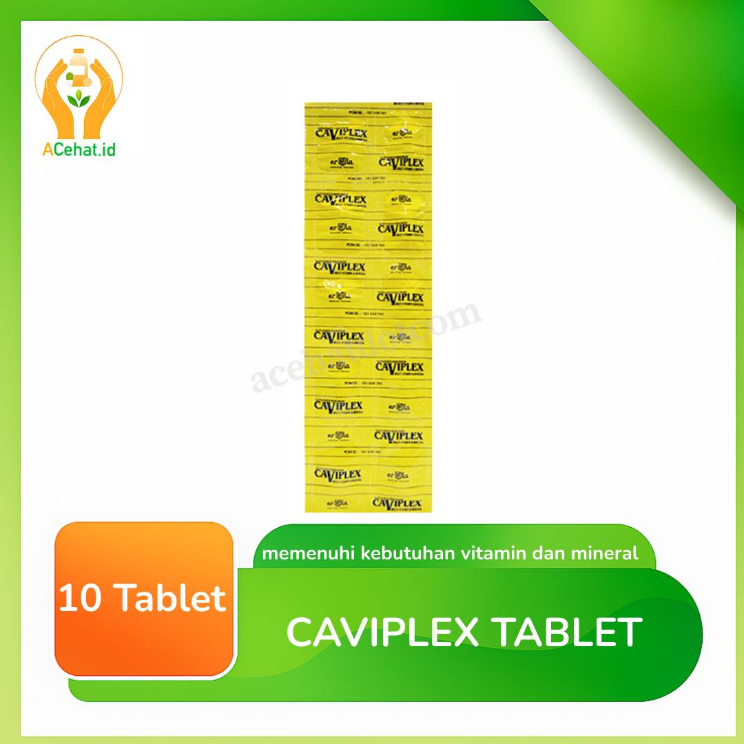 CAVIPLEX 10 strip @10 TAB