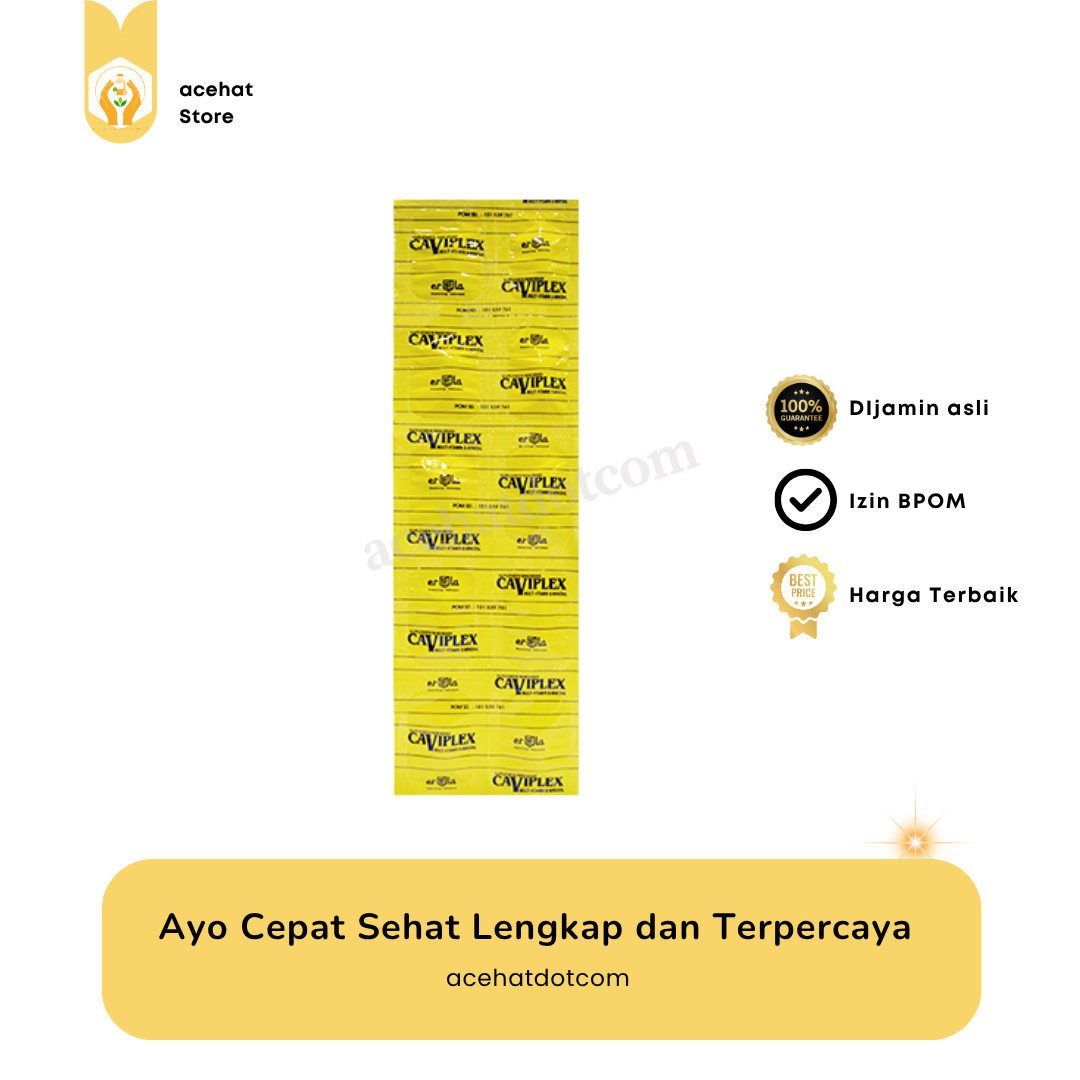 CAVIPLEX 10 strip @10 TAB