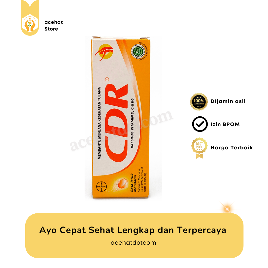 CDR JERUK MANIS EFF 10 TAB 