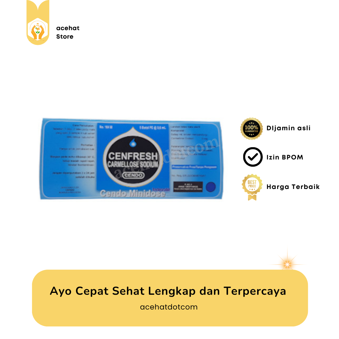 CENDO CENFRESH MINIDOSE 5 Tabung @ 0,6 ml 