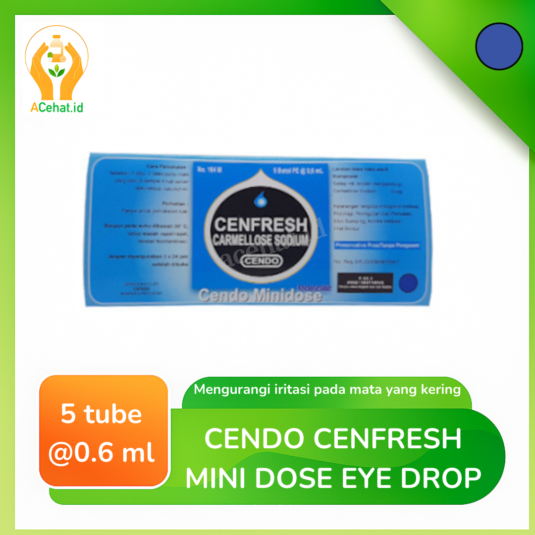 CENDO CENFRESH MINIDOSE 5 Tube @ 0,6 ml