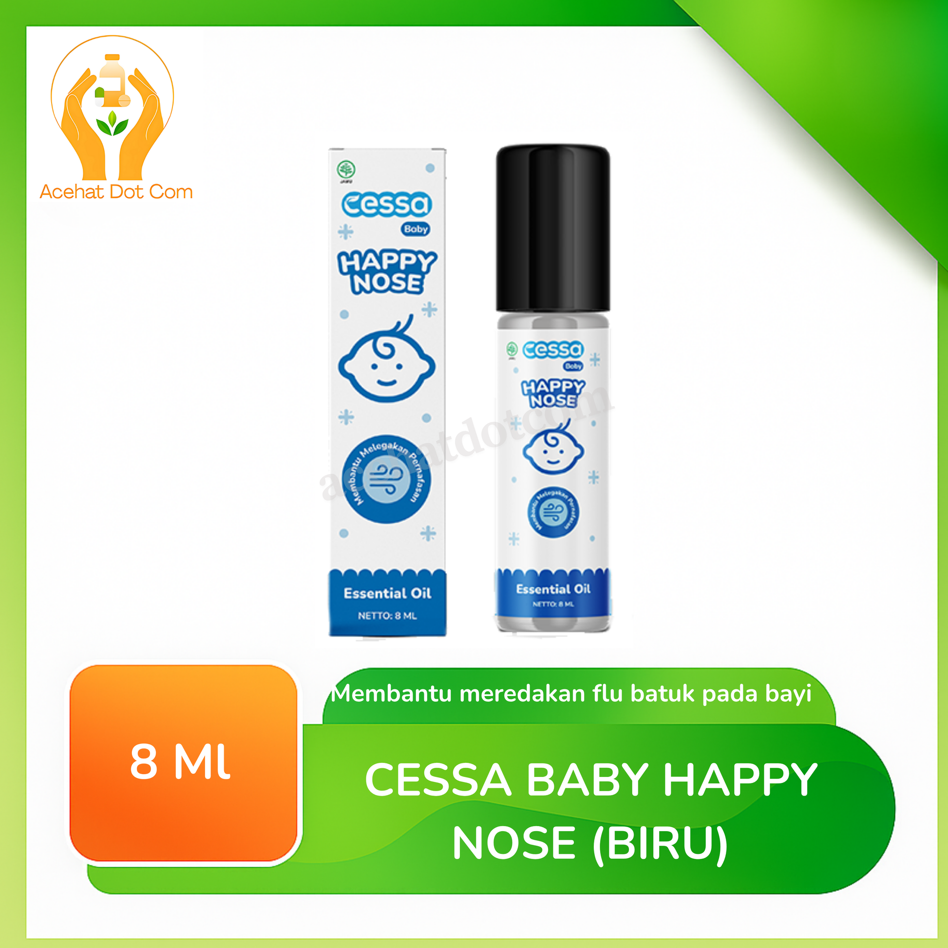 CESSA BABY HAPPY NOSE (BIRU) 8 ML 