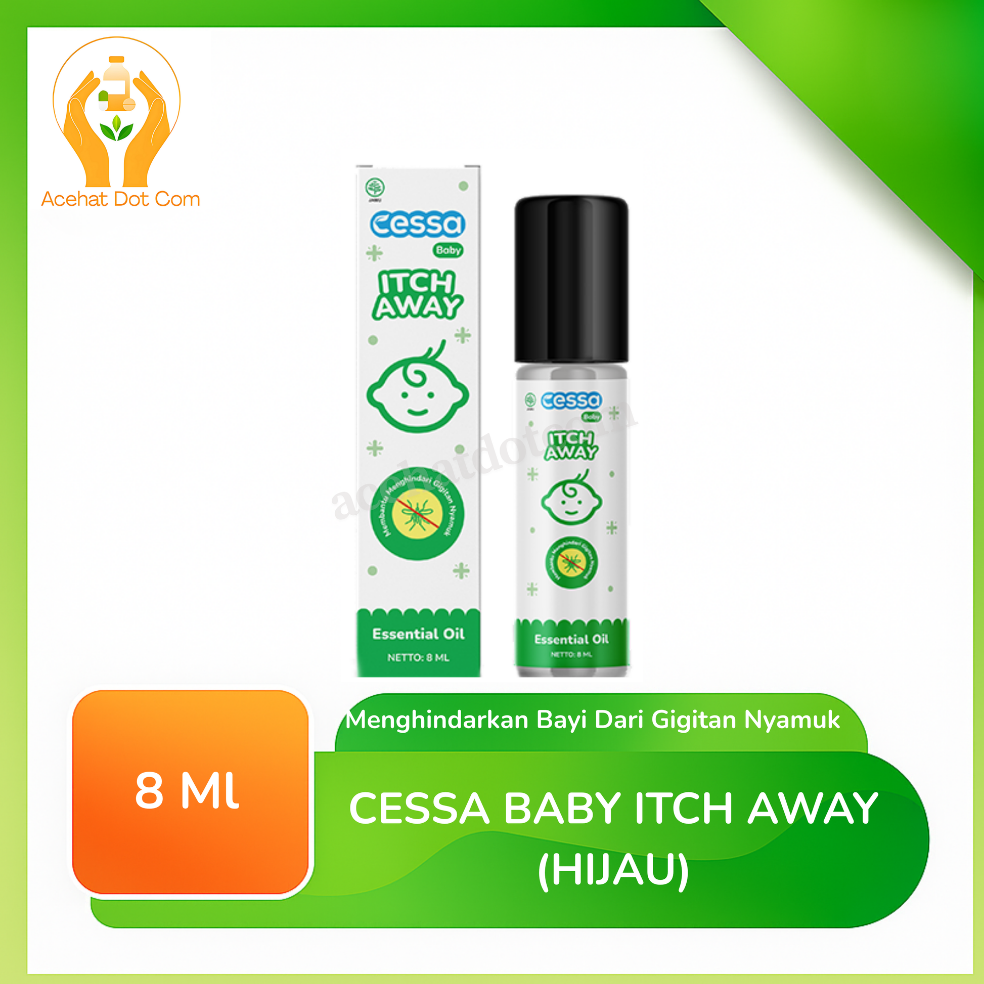 CESSA BABY ITCH AWAY (HIJAU) 8 ML 