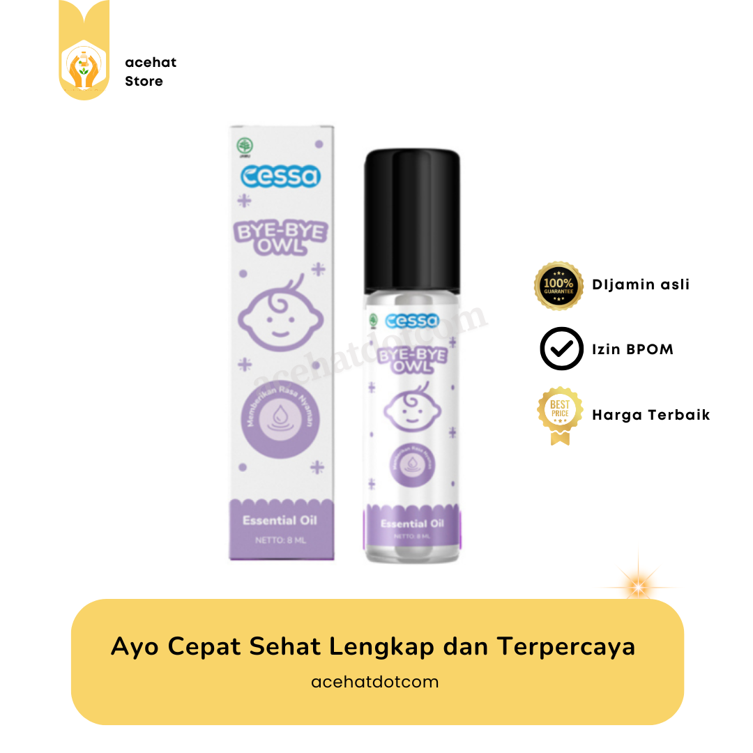 CESSA BABY BYE BYE OWL (UNGU MUDA) 8 ML 