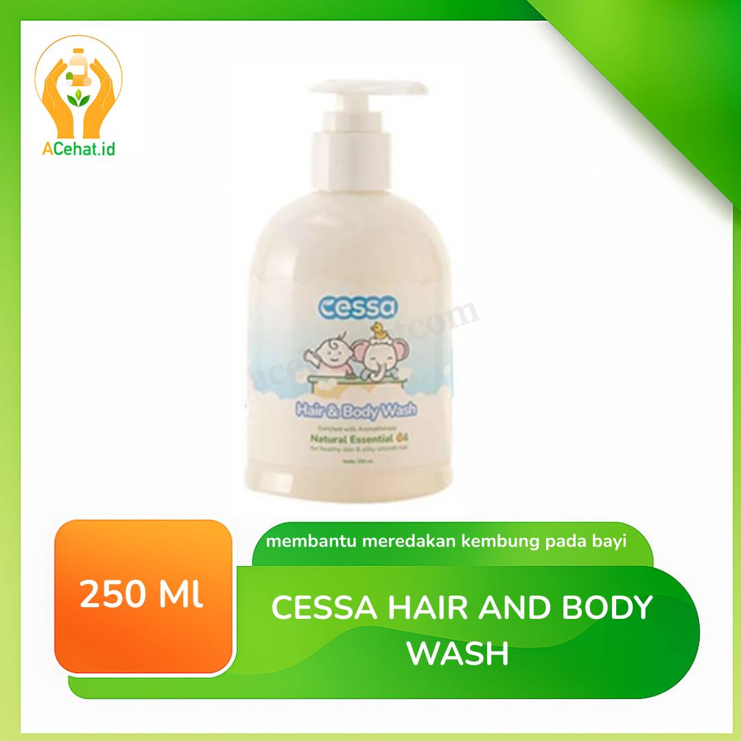 CESSA HAIR AND BODY WASH 250 ML