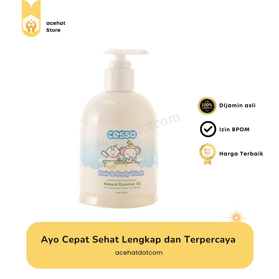 CESSA HAIR AND BODY WASH 250 ML