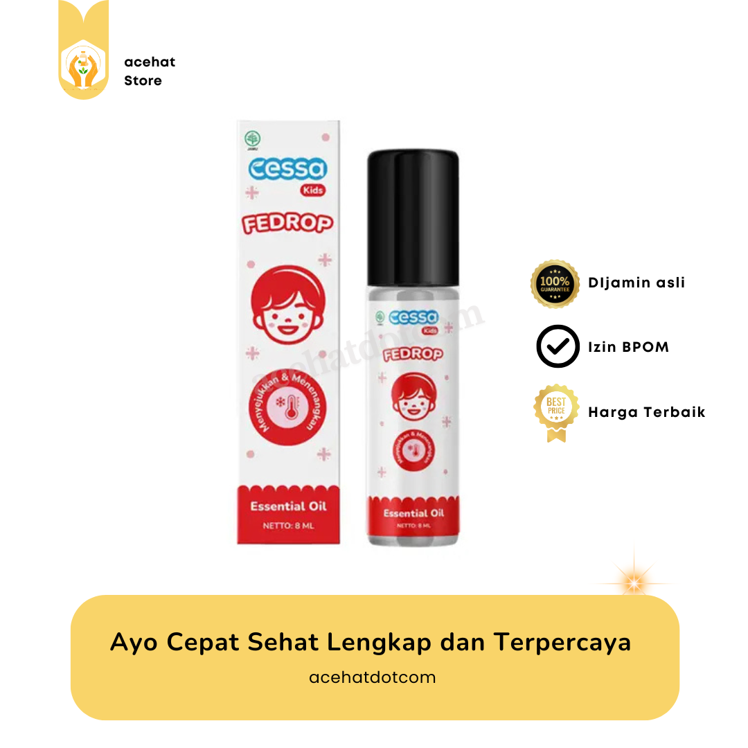 CESSA KIDS FEDROP (MERAH) 8 ML 