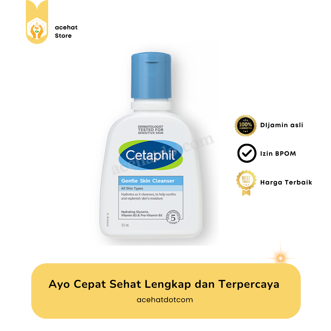 CETAPHIL GENTLE SKIN CLEANSER 125 ML NEW