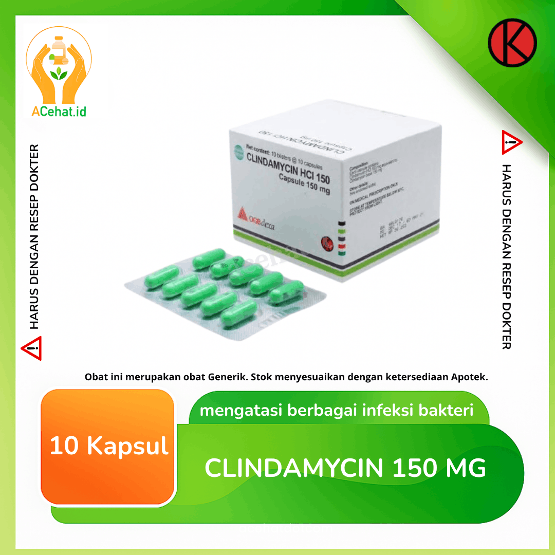 Clindamycin 150 mg Kapsul