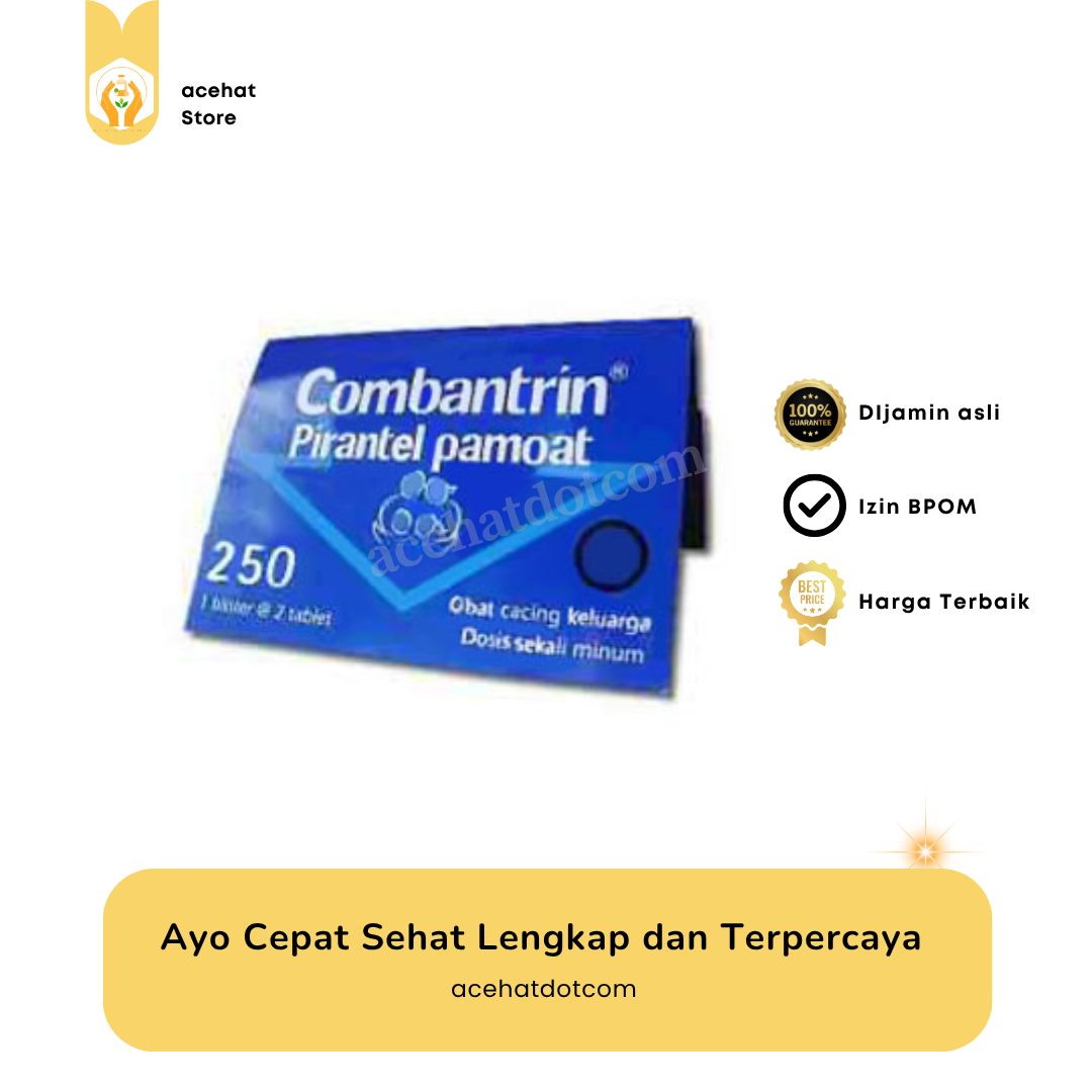 COMBANTRIN 250 MG 25 strip @2 tab