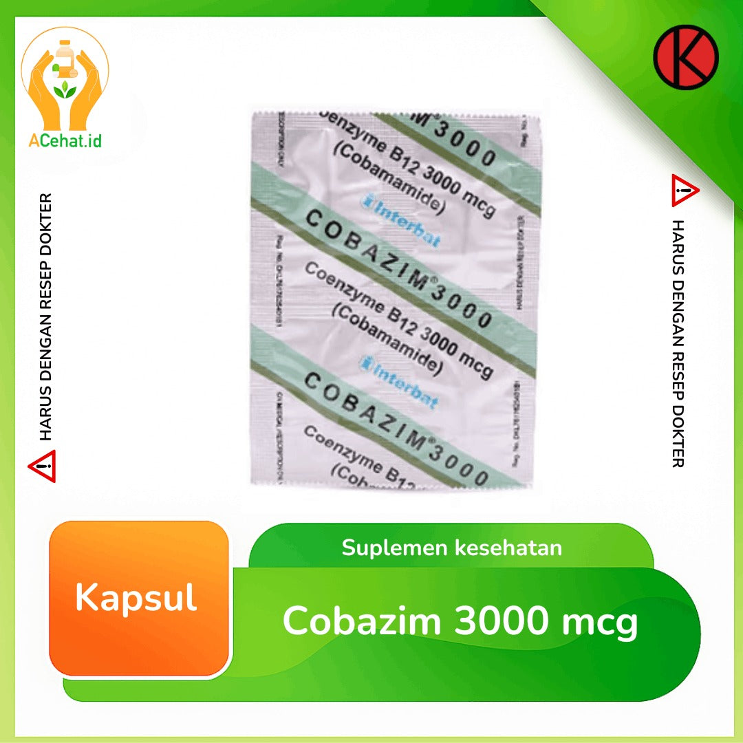 Cobazim 3000 mcg 4 Kapsul