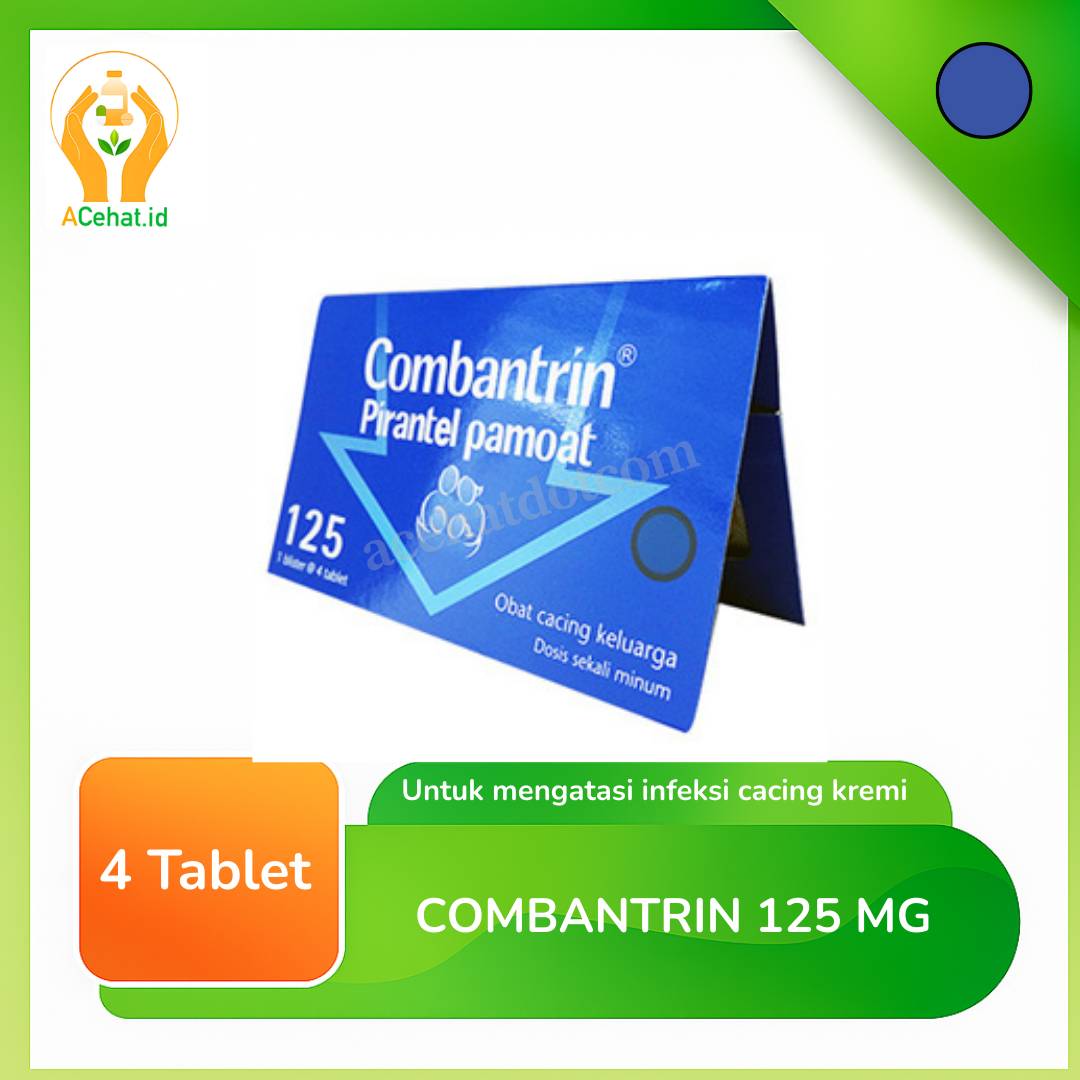 COMBANTRIN 125 MG 25 strip @4 tab
