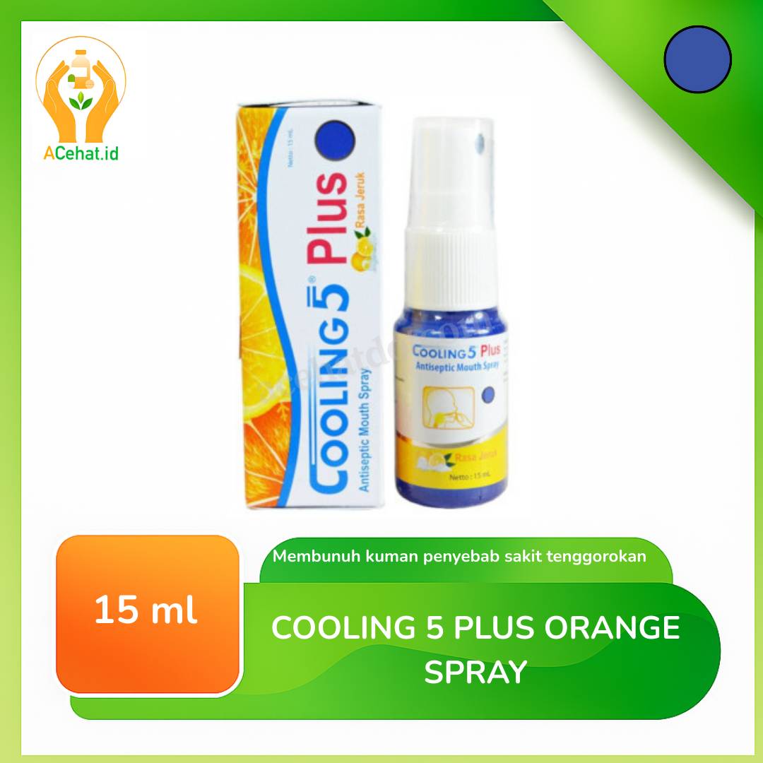 COOLING 5 PLUS ORANGE 15 ML SPRAY