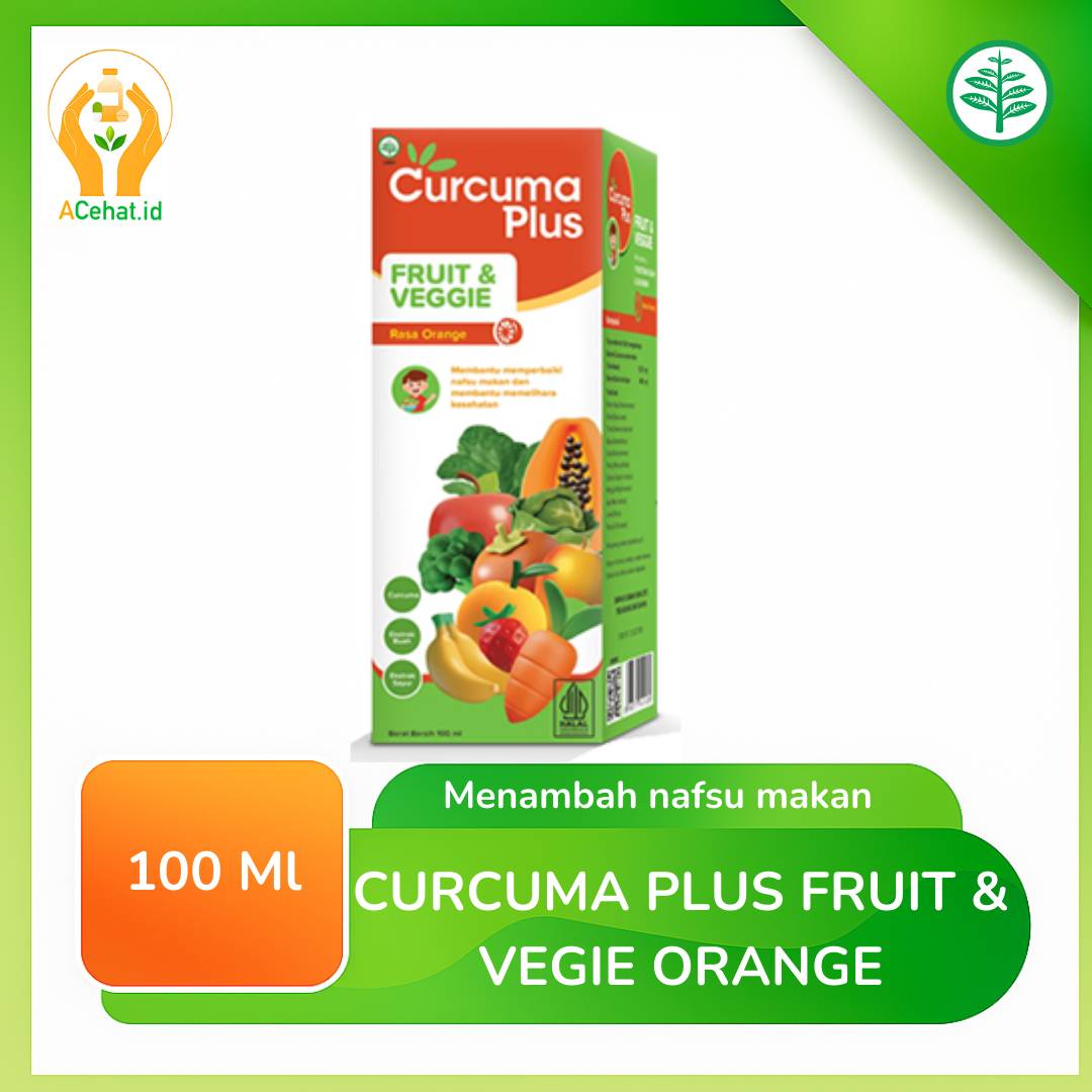 CURCUMA PLUS FRUIT & VEGIE ORANGE 100 ML