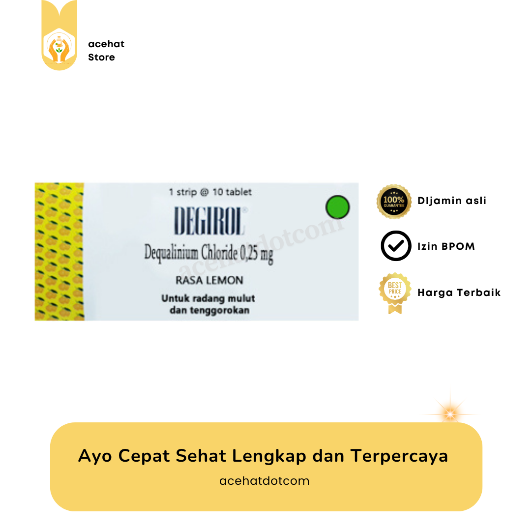 DEGIROL TAB 10 amplop @1 strip @10 tab