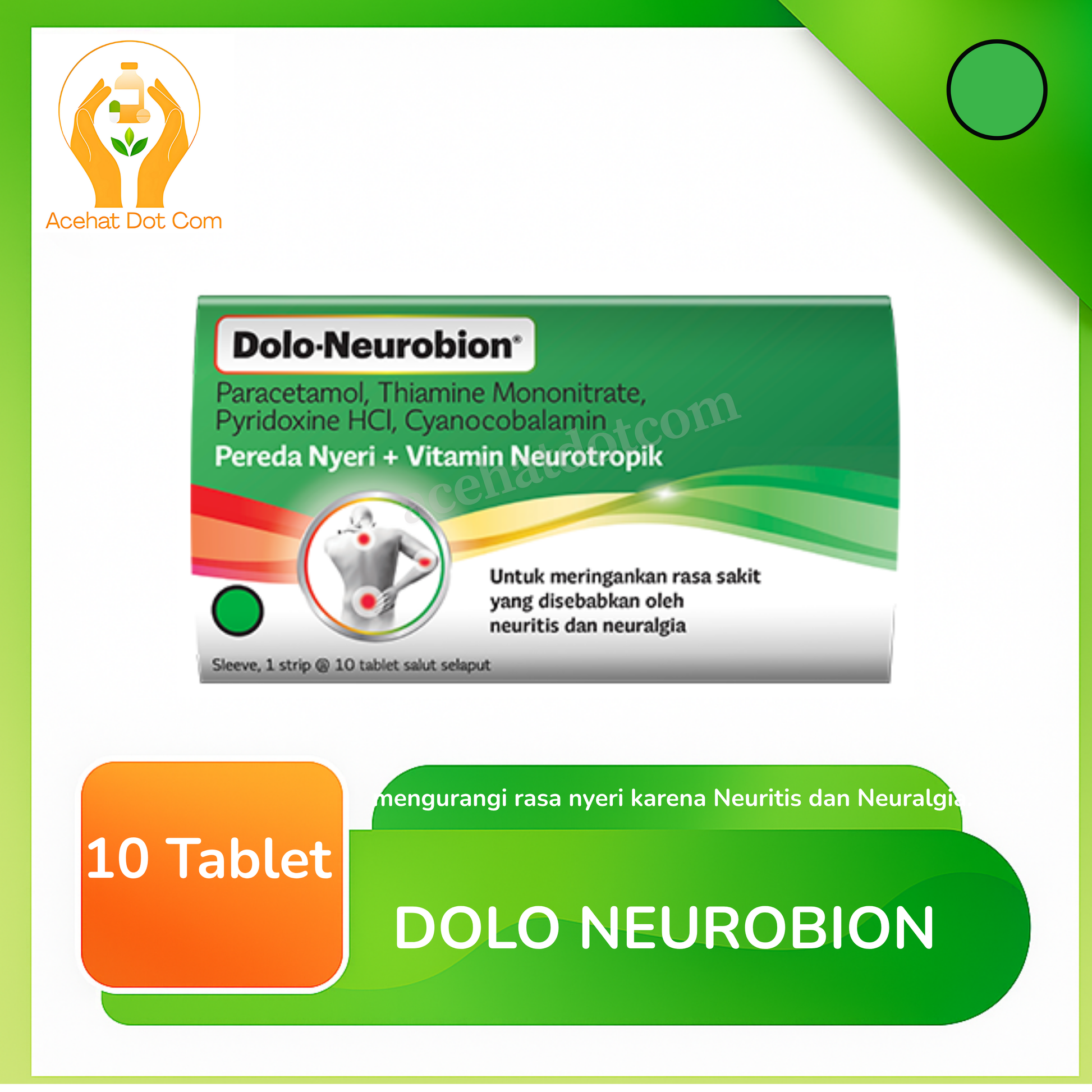 DOLO NEUROBION 10 strip @10 tab