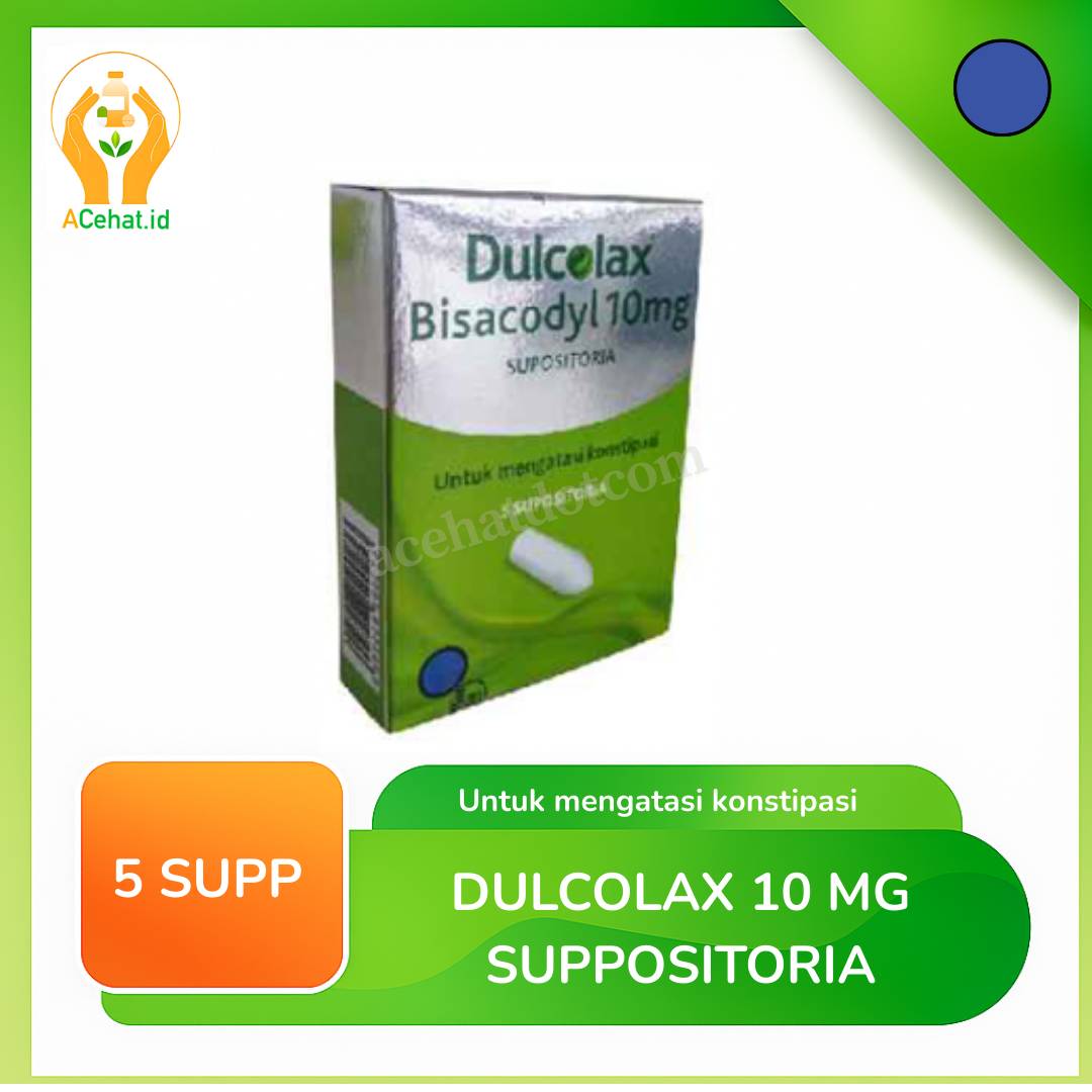 DULCOLAX 10 MG SUPPOS ADULT @5 SUPP