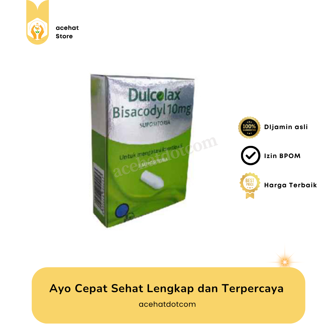 DULCOLAX 10 MG SUPPOS ADULT @5 SUPP