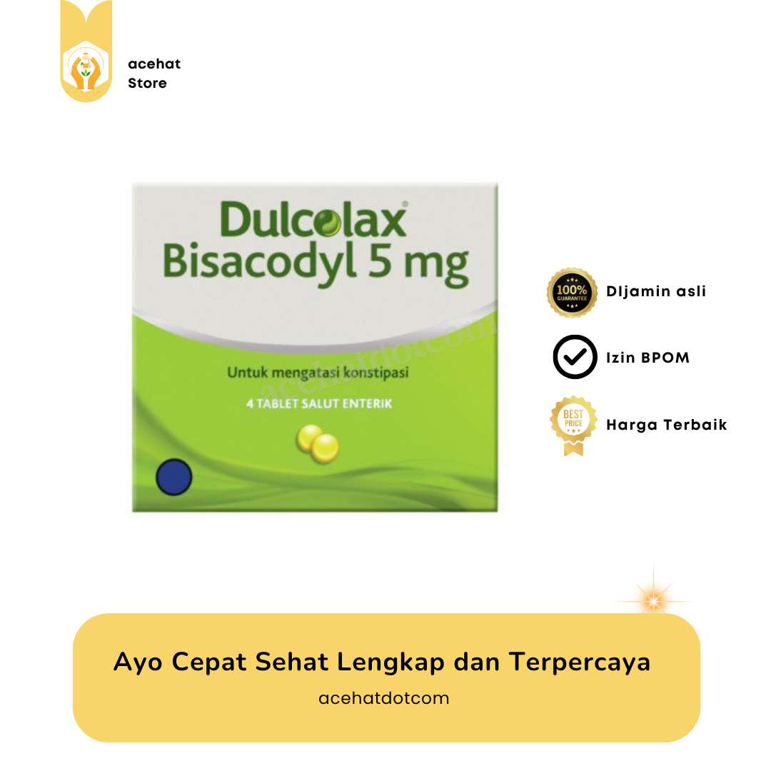 DULCOLAX 5 MG 20 Blister @4 Tab