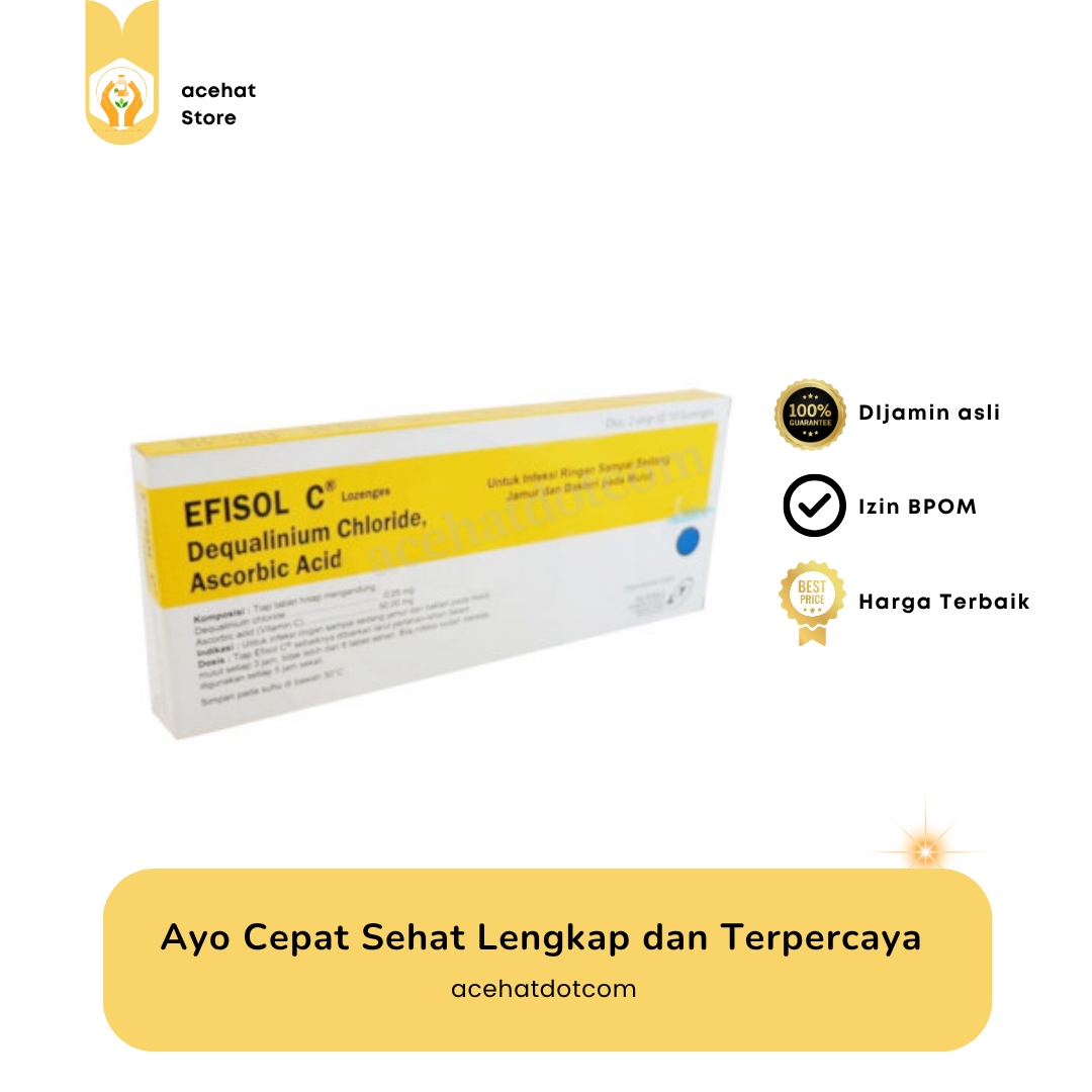 EFISOL LOZENGES 2 STRIP @10 TABLET