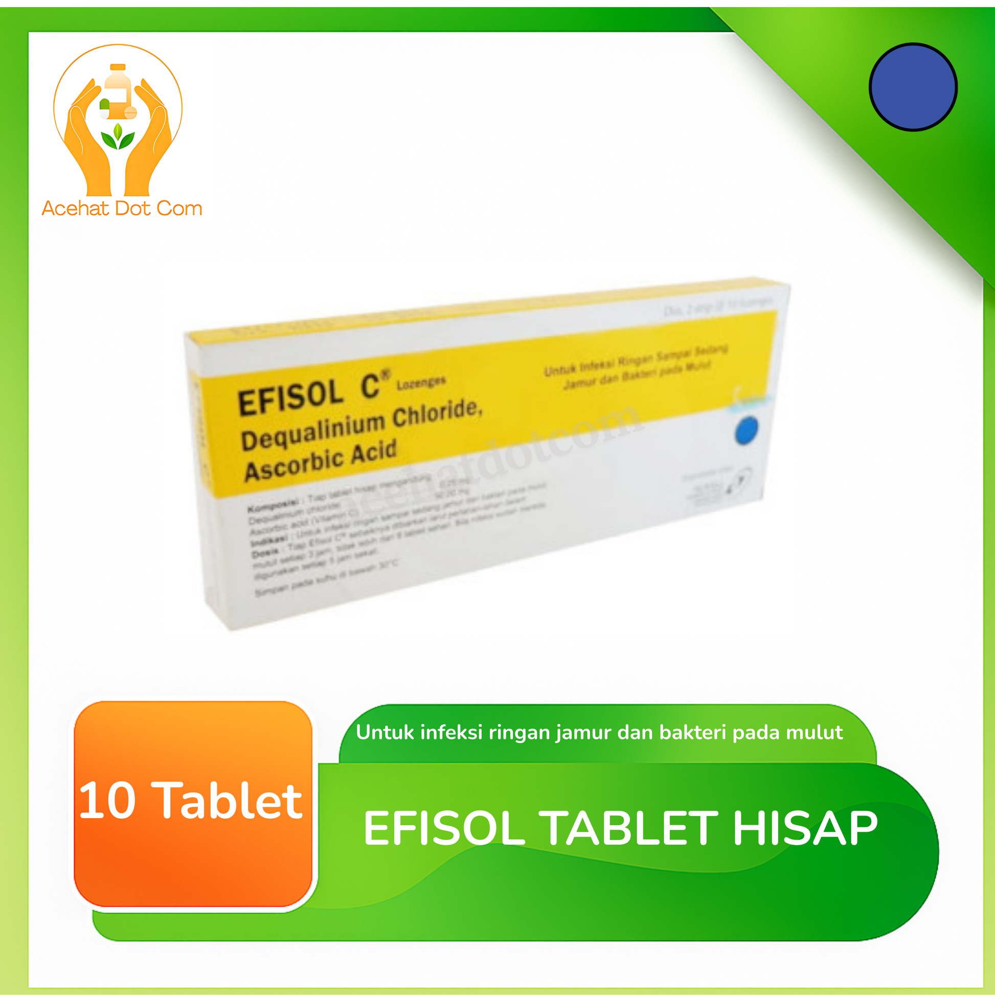 EFISOL LOZENGES 2 STRIP @10 TABLET