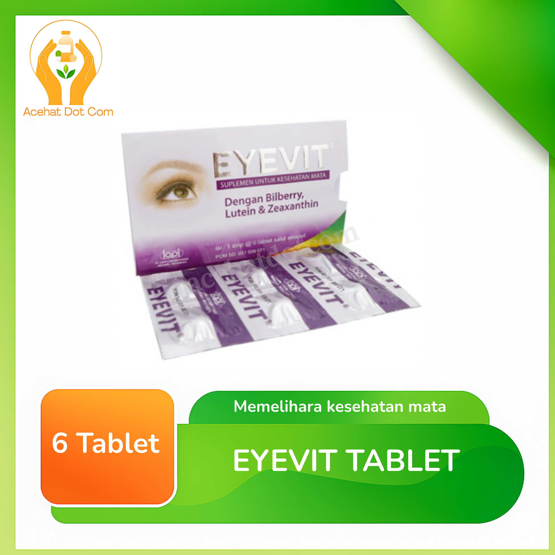 EYEVIT 5 STRIP @6 TABLET