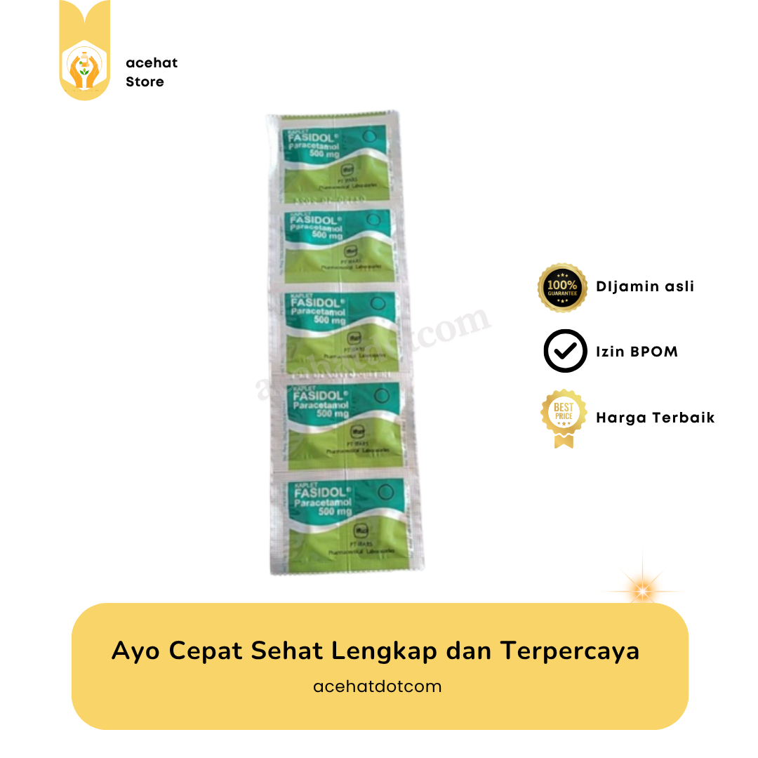 FASIDOL 500 MG 10 strip @10 tab 