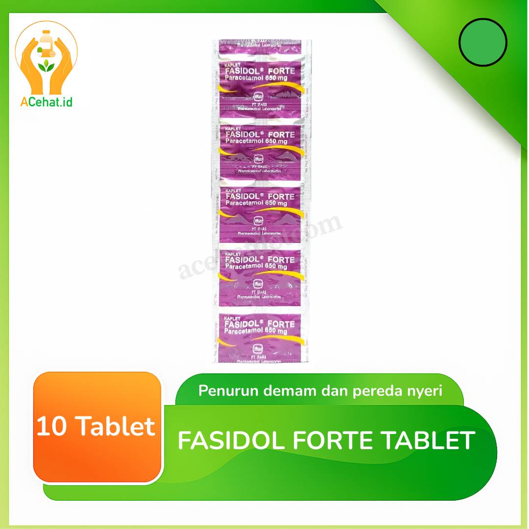 FASIDOL FORTE 650 MG 10 strip @10 tab 