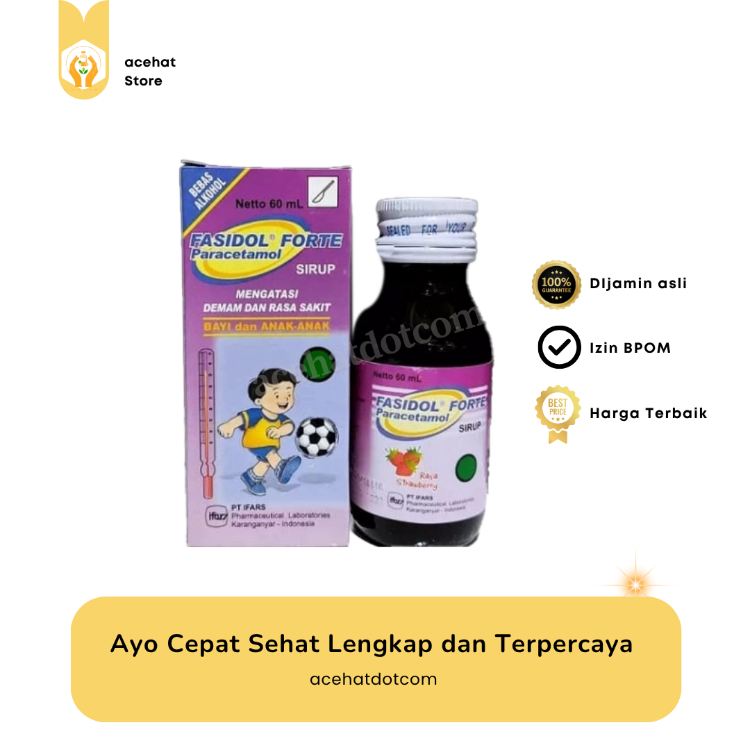 Sirup FASIDOL FORTE 60 ml 