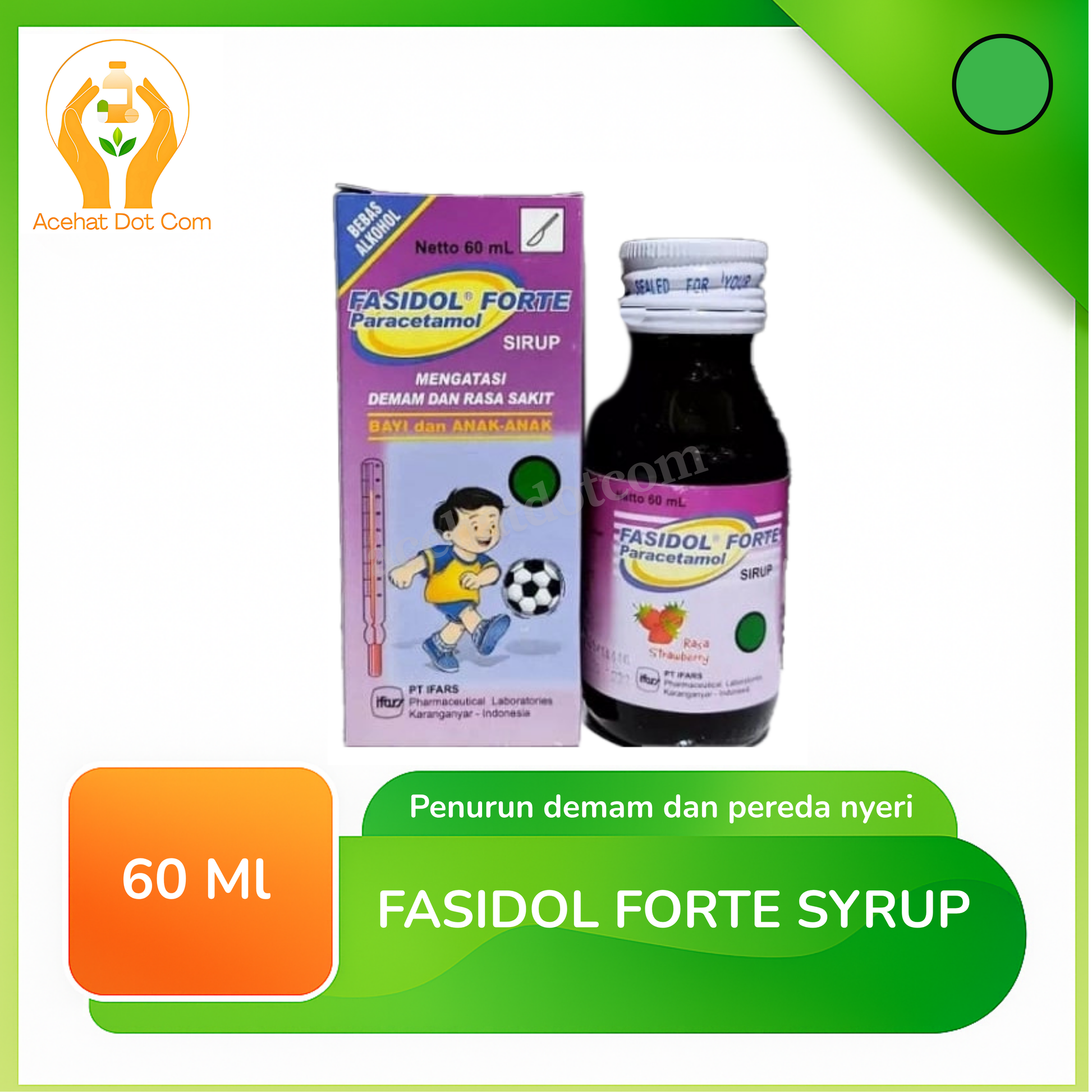 Sirup FASIDOL FORTE 60 ml 