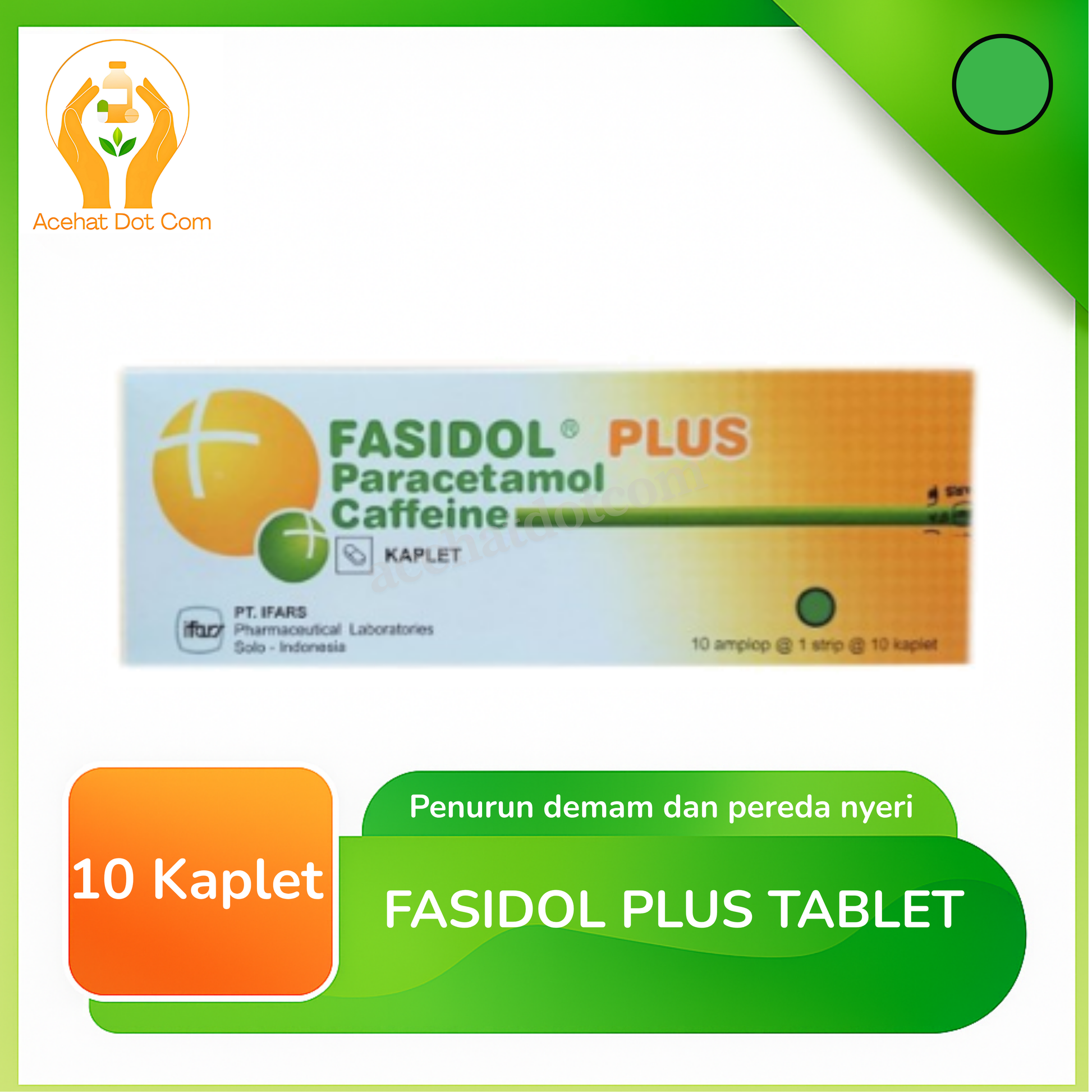 FASIDOL PLUS 10 strip @10 tablet 