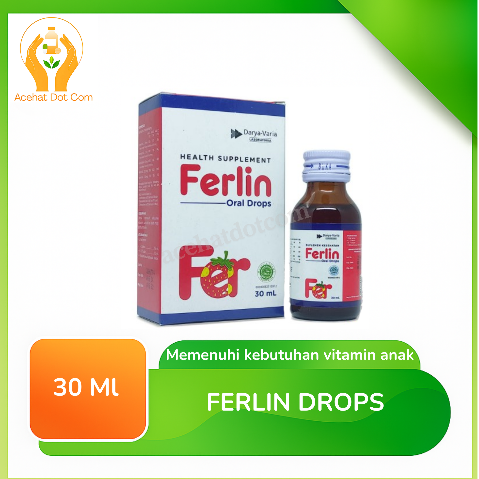 Tetes Ferlin 30 ml 